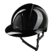 Kask KEP Smart NOVA POLO Polish Star Black - czarny z czarnymi paskami