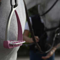 Strzemiona Veredus Vita Stirrup Steel1 - jasny róż