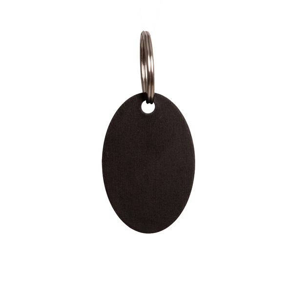 Kentucky zawieszka Oval do grawerowania - czarna