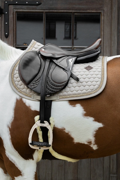 Kentucky czaprak Glitter Band - beżowy