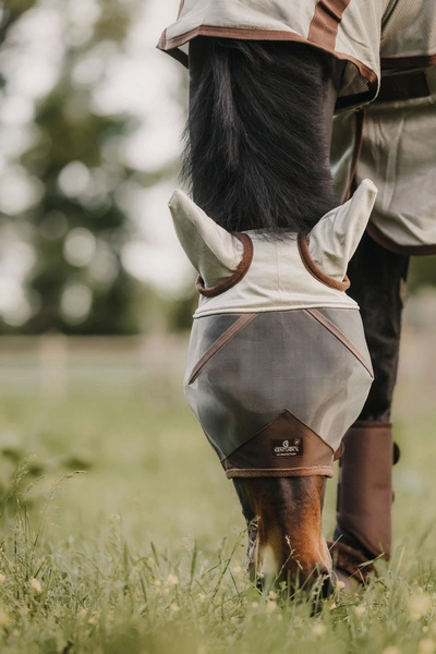 Kentucky maska na owady Classic - z uszami beżowa