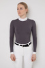 Koszula konkursowa Fleur de Lys Equestrian Holly - szara