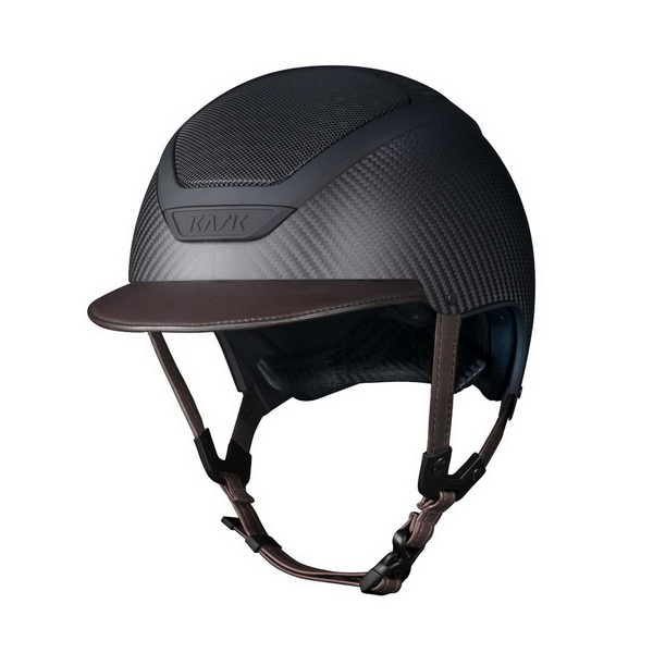 Kask Dogma Carbon Matt KASK - ciemny brąz