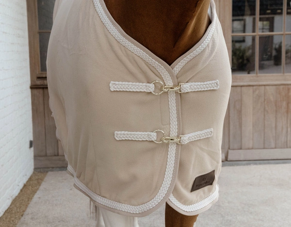 Kentucky derka polarowa Plaited Rope - beżowa