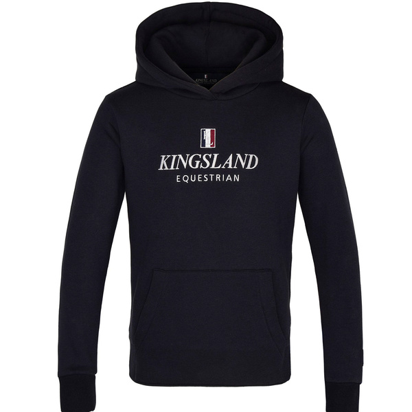 Bluza dziecięca Kingsland Classic Junior Hoodie - granatowa