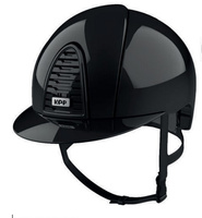 Kask KEP Cromo 2.0 Polish - czarny z czarnymi paskami