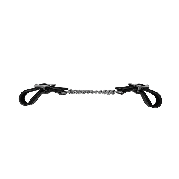 Dy'on łańcuszek do Hackamore Chain Double New English - czarny