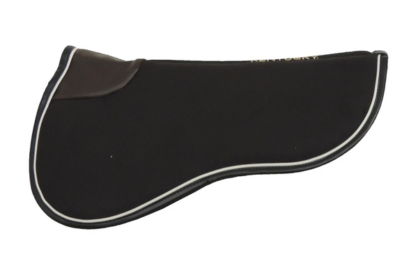 Kentucky podkładka pod siodło Absorb - czarna z czarną lamówką