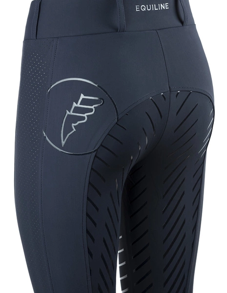 Legginsy z wysokim stanem z pełnym lejem Equiline Ceberfh - granatowe