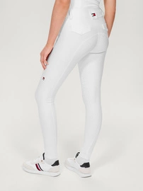 Legginsy ze szlufkami Tommy Hilfiger Highland Hybrid - białe