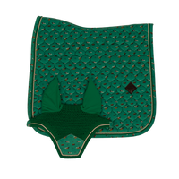 Kentucky czaprak Velvet Horse printing - zielony