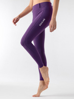 Legginsy z wysokim stanem Equiline Steref - fioletowe
