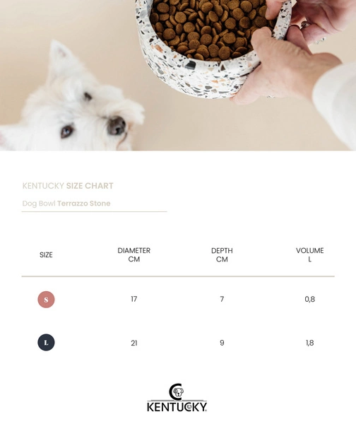 Miska Terrazzo Stone Kentucky - beżowa