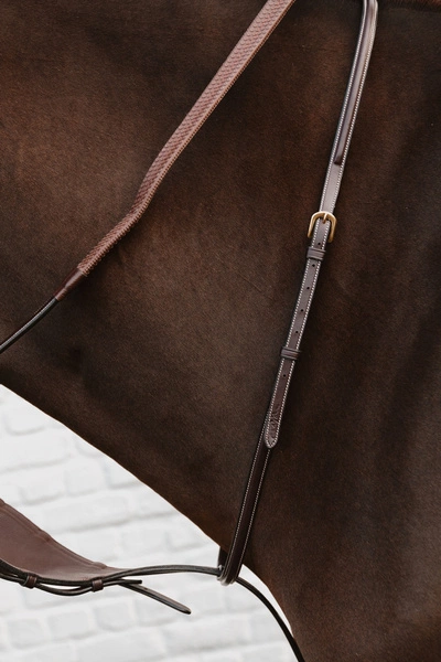 Miękki wytok Soft leather BIB Martingale Dy'on D Collection - brązowy