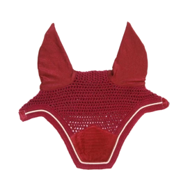 Kentucky nauszniki Velvet - czerwone