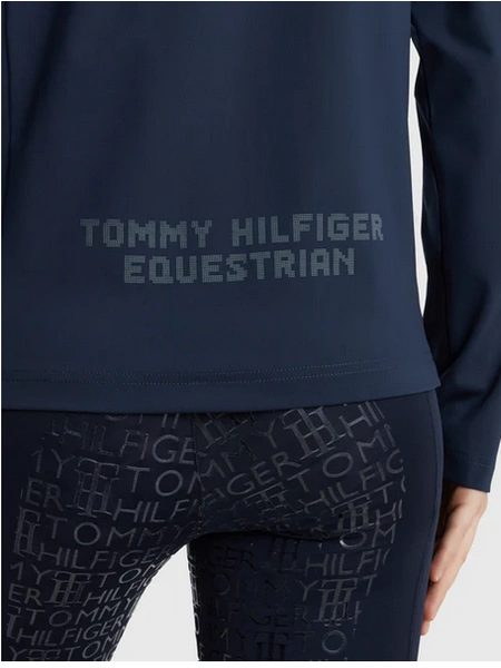 Lekka kurtka Tommy Hilfiger Performance Windbreaker - granatowa
