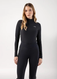 Techniczna koszulka treningowa Equiline Costa - czarna