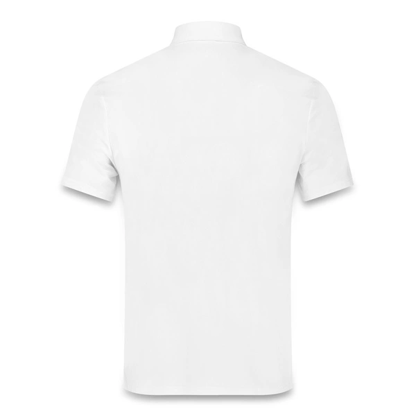 Męska koszula konkursowa z krótkim rękawem Kentucky Classic - biała