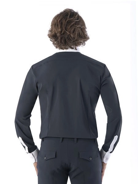 Męska koszula konkursowa z długim rękawem Ego7 - granatowa