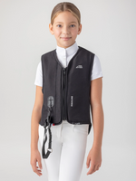 Dziecięca kamizelka ochronna wybuchowa Equiline Airbag KID - czarna