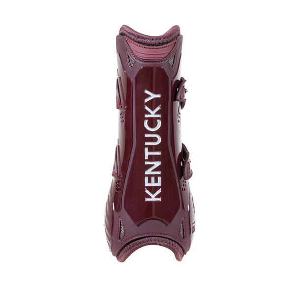 Kentucky Bamboo Tendon Boots Elastic na przednie nogi - bordowe