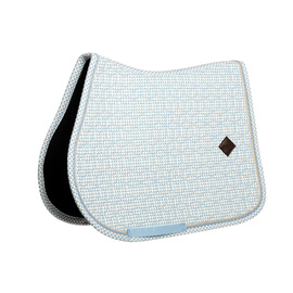 Kentucky czaprak Velvet Printing - jasny niebieski