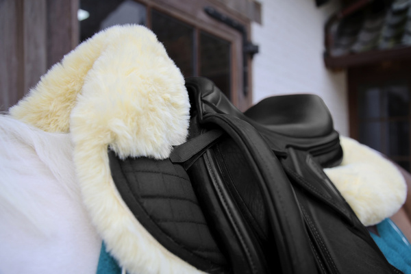 Podkładka Kentucky Sheepskin Half Pad Absorb 10mm - naturalna