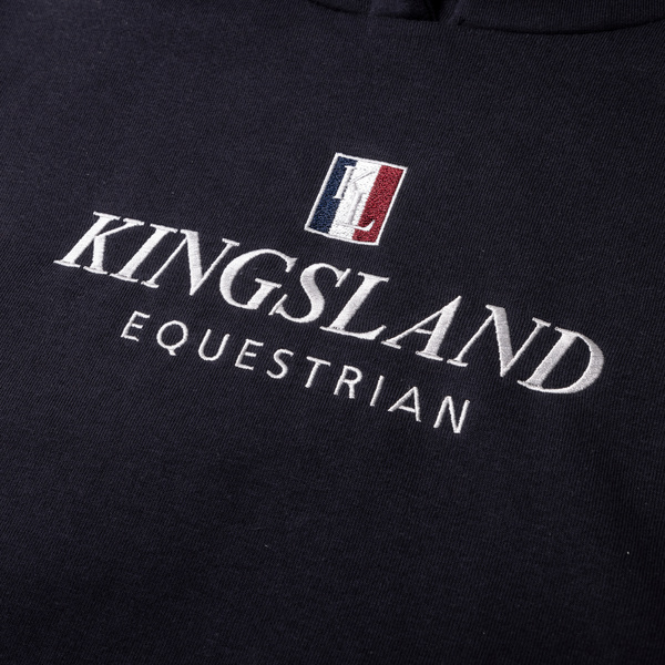 Bluza dziecięca Kingsland Classic Junior Hoodie - granatowa