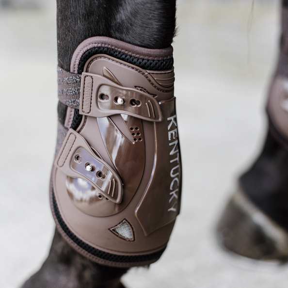 Kentucky ochraniacze Moonboots Air X na zadnie nogi - brązowe