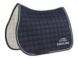 Czaprak Equiline Outline - granatowy