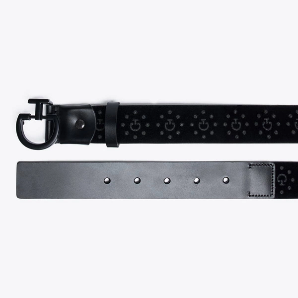 Pasek Cavalleria Toscana Women Mini Orbit Flock Print - czarny