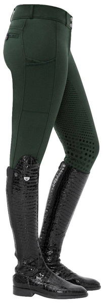 Termobryczesy Spooks Elina Full Grip Thermo - ciemna zieleń
