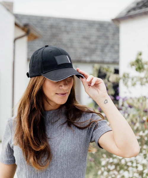 Kentucky czapka Rubber Logo - czarna