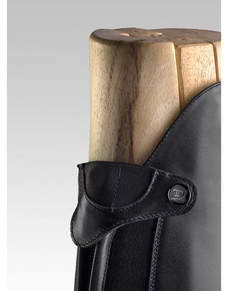 Oficerki LEONARDO Tucci Boots czarne