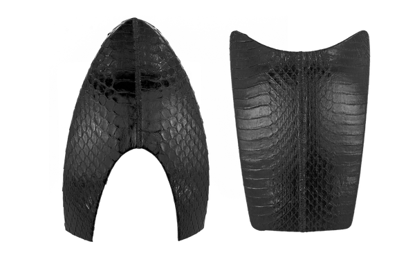 Panele KEP 2.0 Textile Snake Black Matt - przód + tył