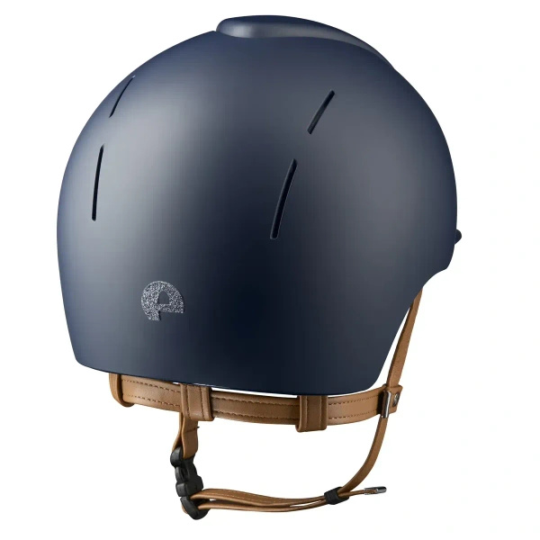 Kask KEP Smart NOVA Textile Star Silver - granatowy z brązowymi paskami