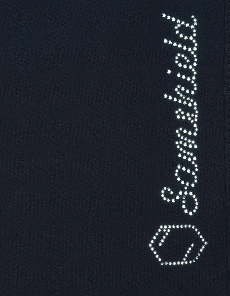 Damskie bryczesy Samshield Diane z pełnym lejem - granatowe