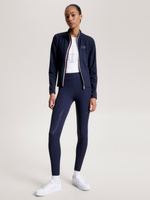 Legginsy Tommy Hilfiger Hudson - granat desert sky