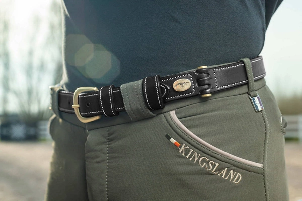 Pasek Dy'on Flat Leather