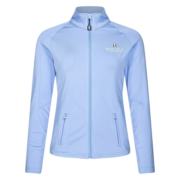 Damska bluza Kingsland Classic Limited Fleece - błękitna