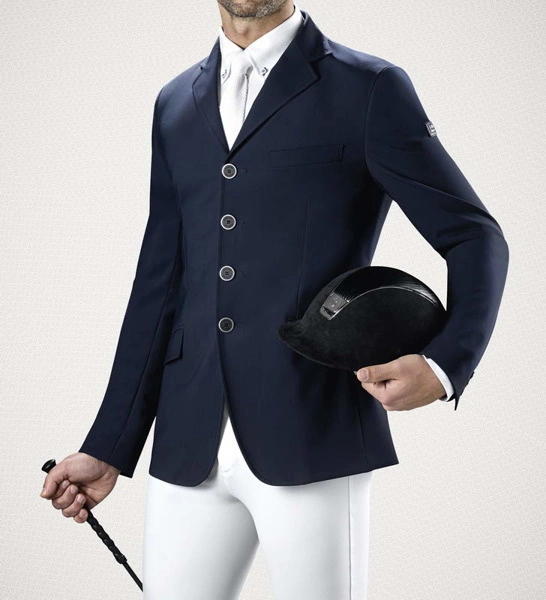 Męski frak Equiline Rack - granatowy