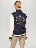 Kurtka Tommy Hilfiger Mayfield - granatowo-biała