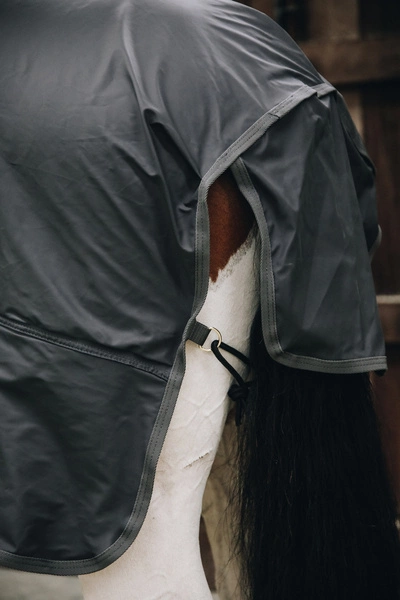 Kentucky derka przeciwdeszczowa do jazdy RainCoat Hurricane - szara