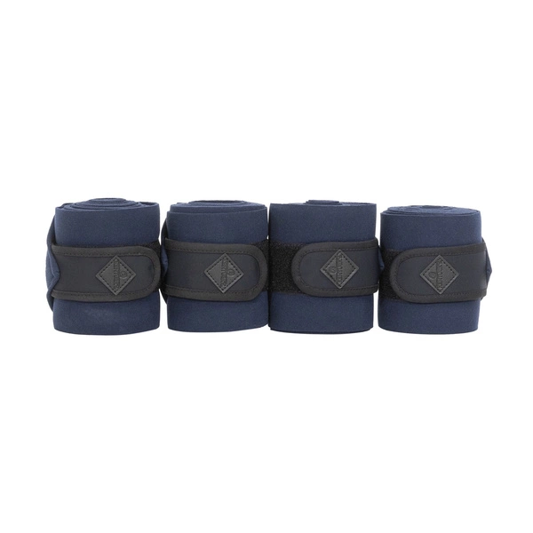 Kentucky bandaże wełniane Polar Fleece Bandage Show Vegan Wool - granatowe