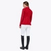 Damski frak Cavalleria Toscana Revo Perforated Light Tech Knit Zip Riding GGD040 - czerwony