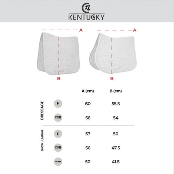 Kentucky czaprak Classic Custom One Cord - beżowy z brązowo-złotym sznureczkiem
