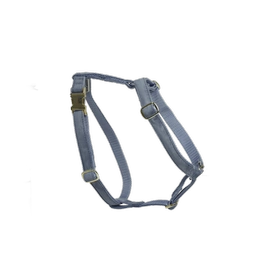 Szelki dla psa Kentucky Loop Velvet - błękitne