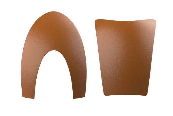 Panele KEP 2.0 Leather Beige - przód + tył