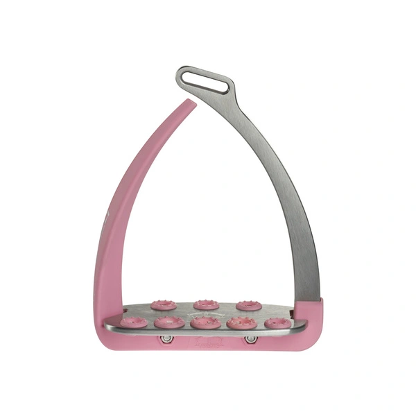Strzemiona Veredus Vita Stirrup Steel1 - jasny róż