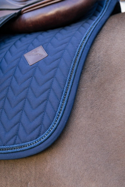 Kentucky czaprak Metal Chain - granatowy